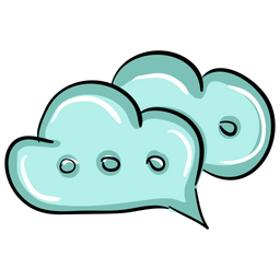 Cloud Chat  Icon