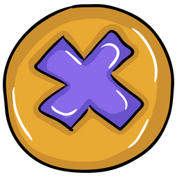 Cross Sign  Icon