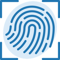 Finger Print Scanning  Icon