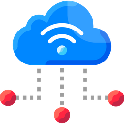 Cloud Base Iot system  Icon