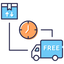 Free Logistics Delivery  Icon