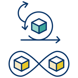Continuous Delivery Unlimited Delivery Infinity Icon