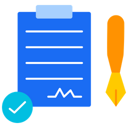 Agreement Paper  Icon