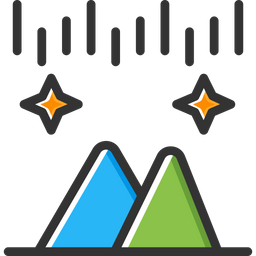 Nordlicht  Symbol