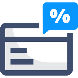 Card Payment Offer  Icon