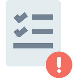 Data Alert  Icon