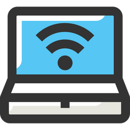 Laptop Connectivity  Icon