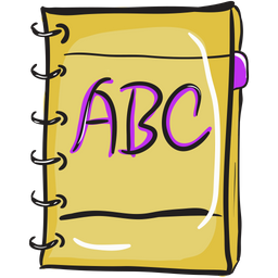 Livre abc  Icône