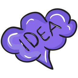 Cloud Idea  Icon