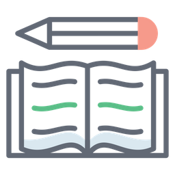 Escritura de libros  Icono