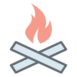 Lagerfeuer  Symbol