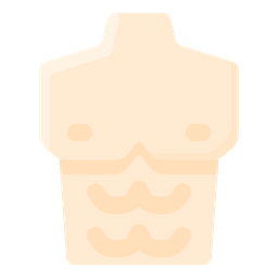 Abs Man Chest Icon