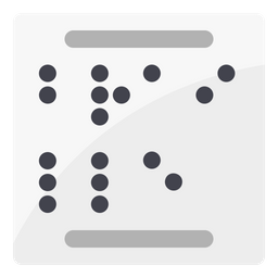 Braille  Icône