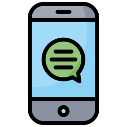 Mobile Chatting  Icon