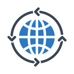 글로벌 네트워크  아이콘