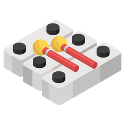 Xylophone Mallets Musical Instrument Icon