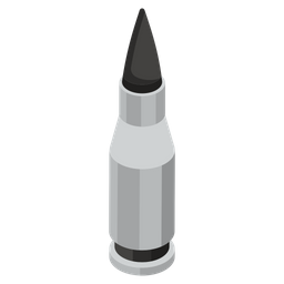 Bullet Cartridge Ammunition Icon