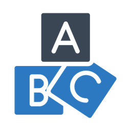 ABC-Blöcke  Symbol