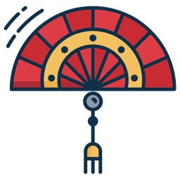 Hand Fan  Icon