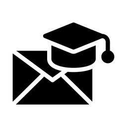 Abschlussmail  Symbol