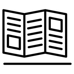 Broschüre  Symbol