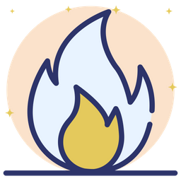 Feuerflamme  Symbol