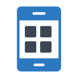 Mobile Applikation  Symbol