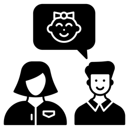 Babyplanung  Symbol