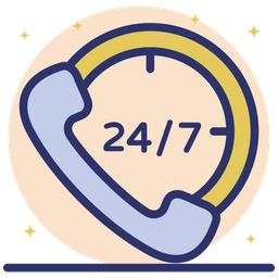 24 7 Services  Icon