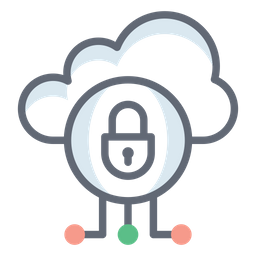 Cloud Security  Icon