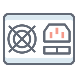 Fonte de alimentação do computador  Ícone