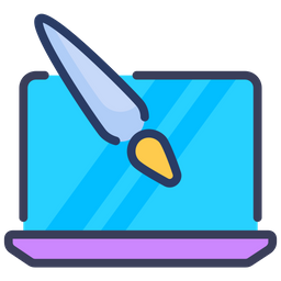 Computer Art  Icon