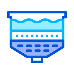 Wasserfiltration  Symbol