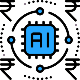 AI 기반 핀테크  아이콘