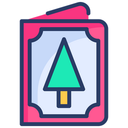 Christmas Card  Icon