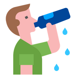 Wasser trinken  Symbol