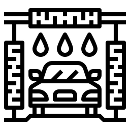 Auto waschen  Symbol