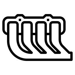 Autoauspuff  Symbol