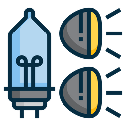 Autoscheinwerfer  Symbol