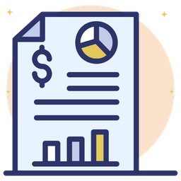 Financial Report  Icon