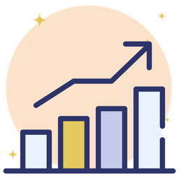 Growth Chart  Icon