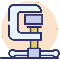 C Clamp  Icon