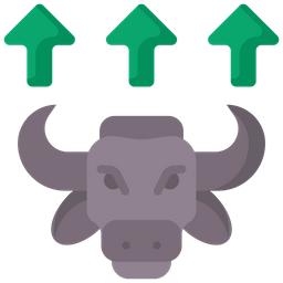 Bull Market Stock Market Up Stock Market Graph Up Icon