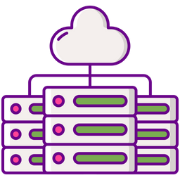 Data Centre Cloud Server Server Icon