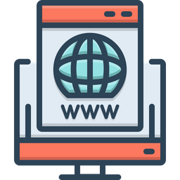 Domain Registration  Icon