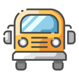 Bus scolaire  Icône