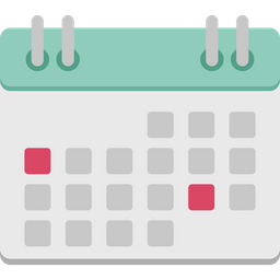 Agenda Calendar Chronology Icon