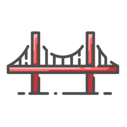 골든 게이트 브릿지  아이콘