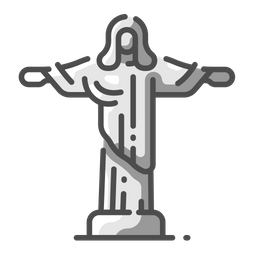 Christus Jesus Brasilien  Symbol