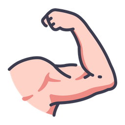 Arm muscle  Icon